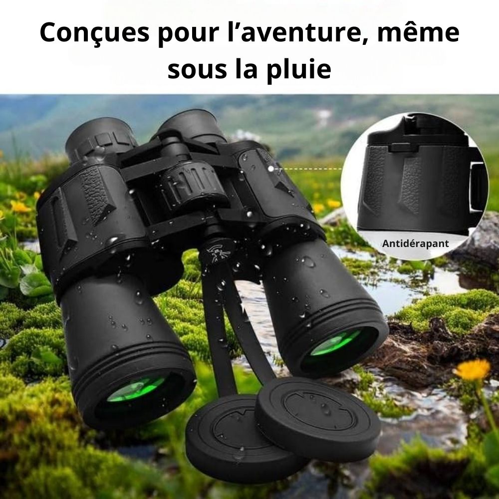 NaturaScope NV2180™ – Jumelles longues et puissantes 4K à vision nocturne pour observation jour et nuit jusqu’à 300 mètres