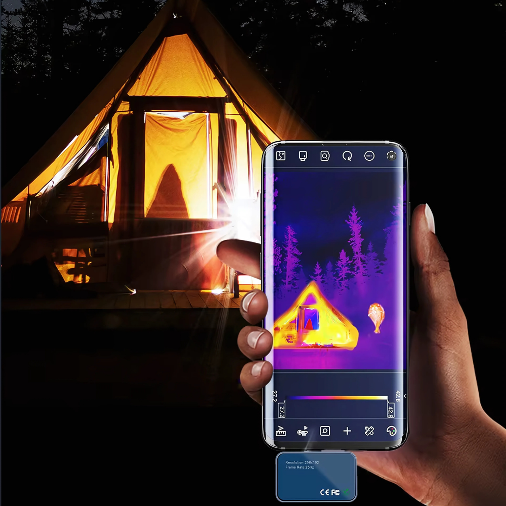 NaturaScope T7 Android – Caméra thermique pour smartphone avec vision infrarouge précise