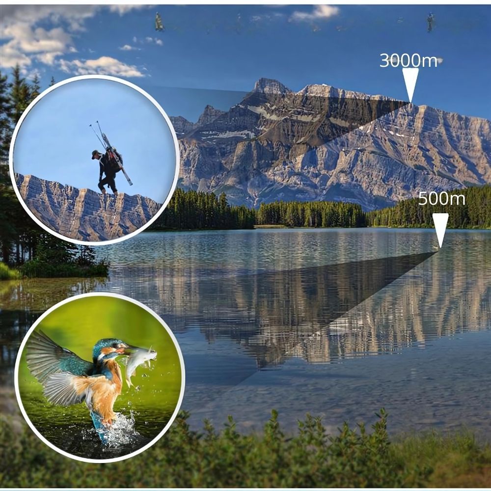 VISIONTRAIL™ – Jumelles longues et puissantes HD pour randonnée, observation de la nature et vision détaillée à distance