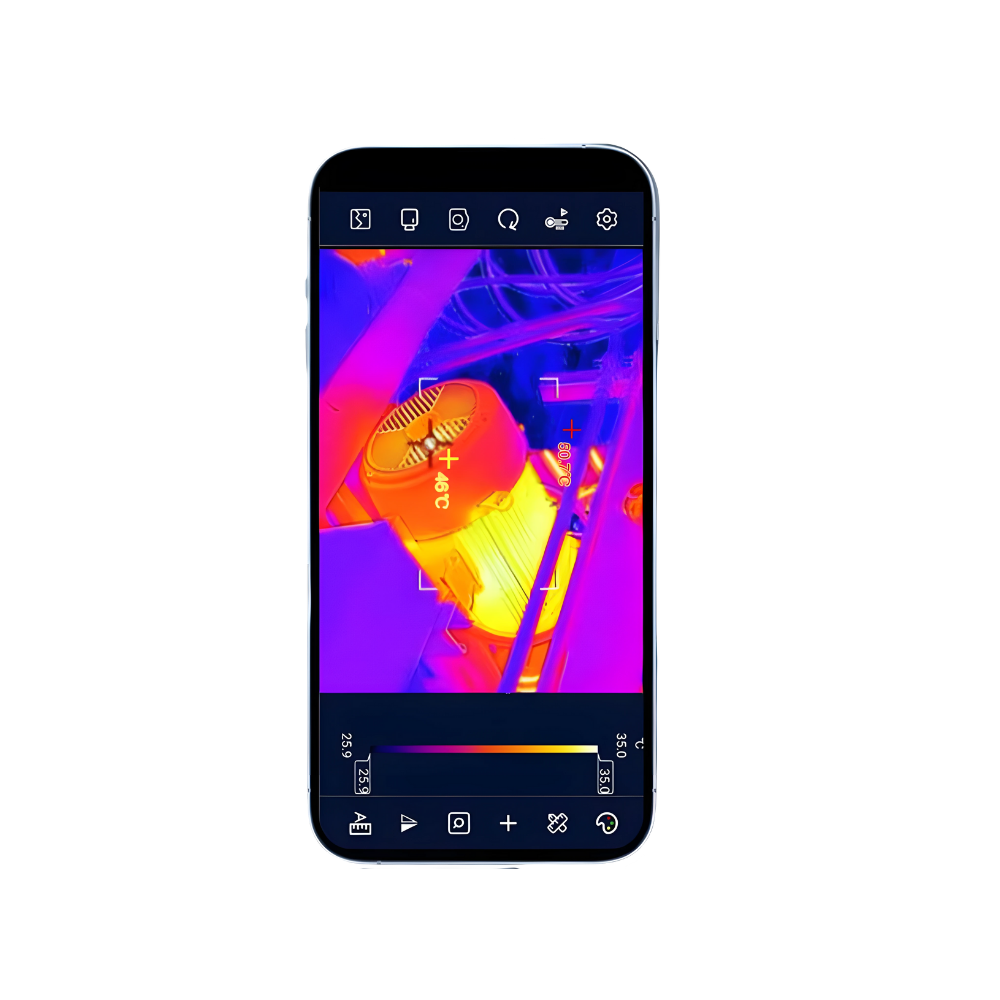 NaturaScope T7 Android – Caméra thermique pour smartphone avec vision infrarouge précise