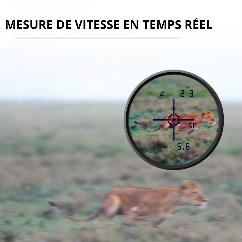 HunterScope X1000™ – Longue-vue HD 20×–60× avec télémètre intégré pour tir sportif et repérage longue distance