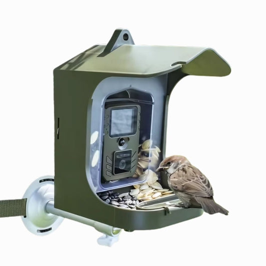 NaturaScope WildNest™ – Mangeoire avec caméra autonome et détection instantanée des oiseaux