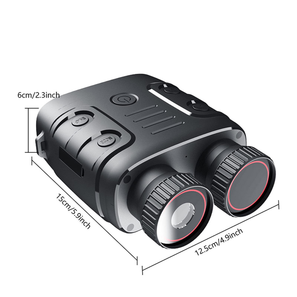 NightClair X-Pro™ – Jumelles, lunettes et caméra à vision nocturne HD pour observation précise dans l’obscurité totale