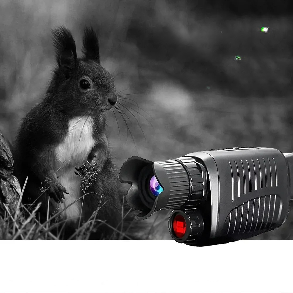 PredaVision™ – Lunettes, monoculaire et caméra à vision nocturne HD pour observation discrète dans le noir