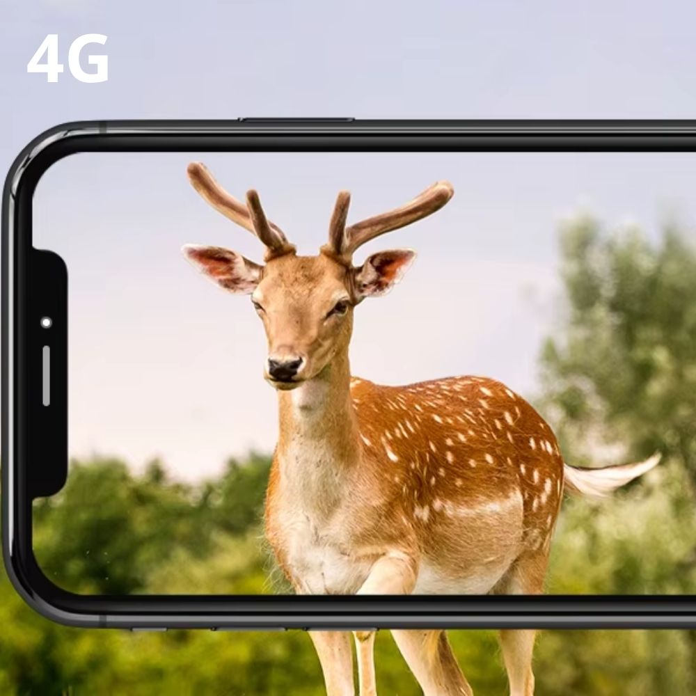 NaturaScope UltraPro 4G – Caméra de chasse 4G & piège photo 30MP avec vidéo 4K et vision nocturne invisible