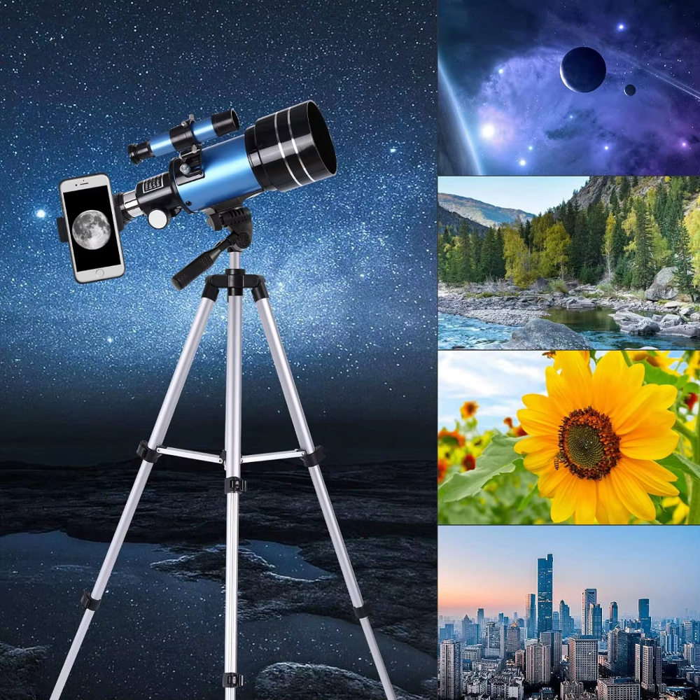 SkyMate 60360 – Télescope compact pour observer la lune et les étoiles en toute simplicité
