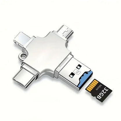 FLOWPLUG™ – Lecteur de Carte 4-en-1 Universel Ultra Compact