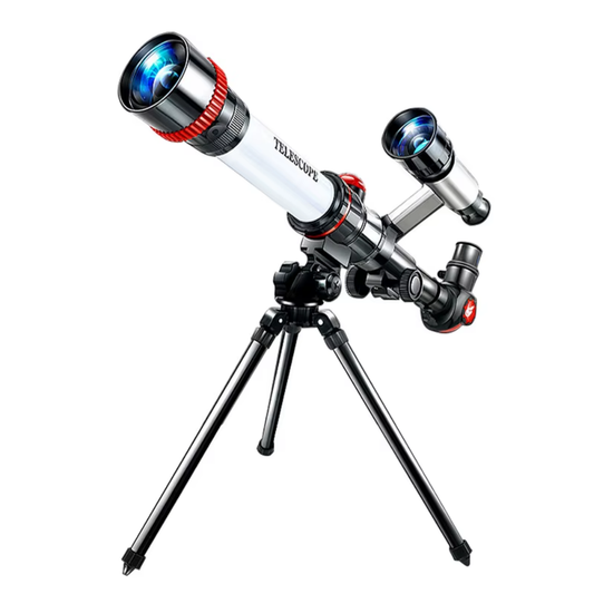 MiniScope Explorer™ – Télescope compact pour enfants avec trépied stable et observation lunaire facile