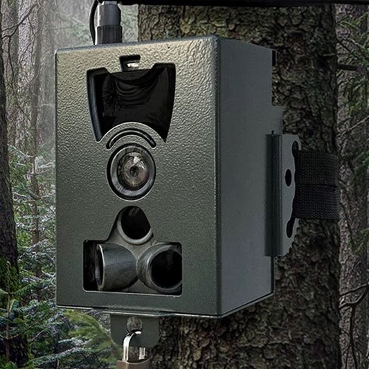 NaturaScope Coffret de Sécurité Métallique pour Caméra - Protection renforcée anti-vol & intempéries