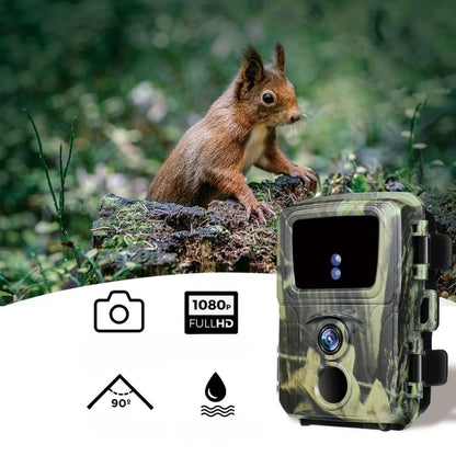NaturaScope MiniCam Stealth – Caméra de chasse HD 20MP & piège photo ultra-compact avec vision nocturne et autonomie XXL