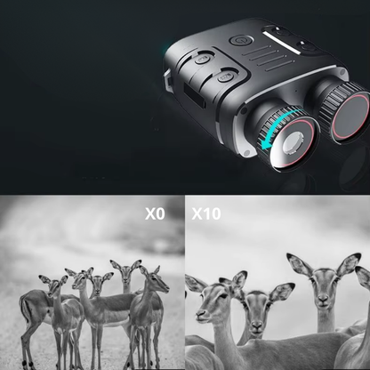 NightClair X-Pro™ – Jumelles, lunettes et caméra à vision nocturne HD pour observation précise dans l’obscurité totale