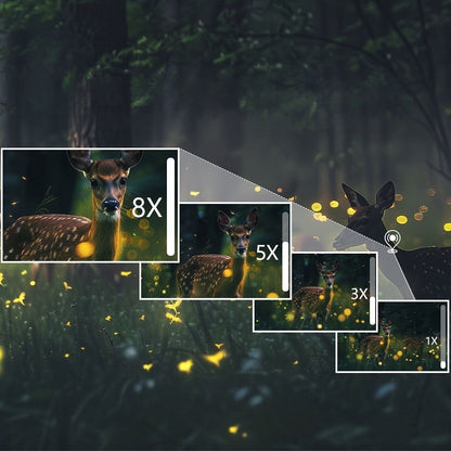 NightHunter Ultra 4K – Jumelles, lunettes et caméra à vision nocturne infrarouge pour observer la faune dans le noir total