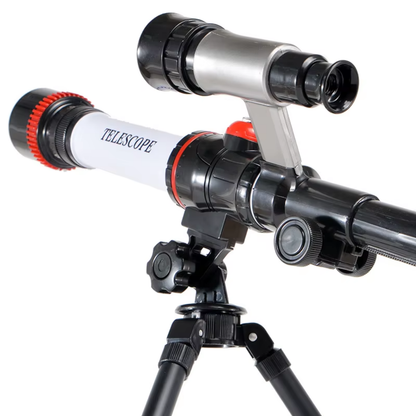MiniScope Explorer™ – Télescope compact pour enfants avec trépied stable et observation lunaire facile