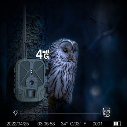 NaturaScope UltraPro 4G – Caméra de chasse 4G & piège photo 30MP avec vidéo 4K et vision nocturne invisible