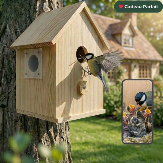 NaturaScope NestLife | La Maison pour Oiseaux Extérieur Connectée