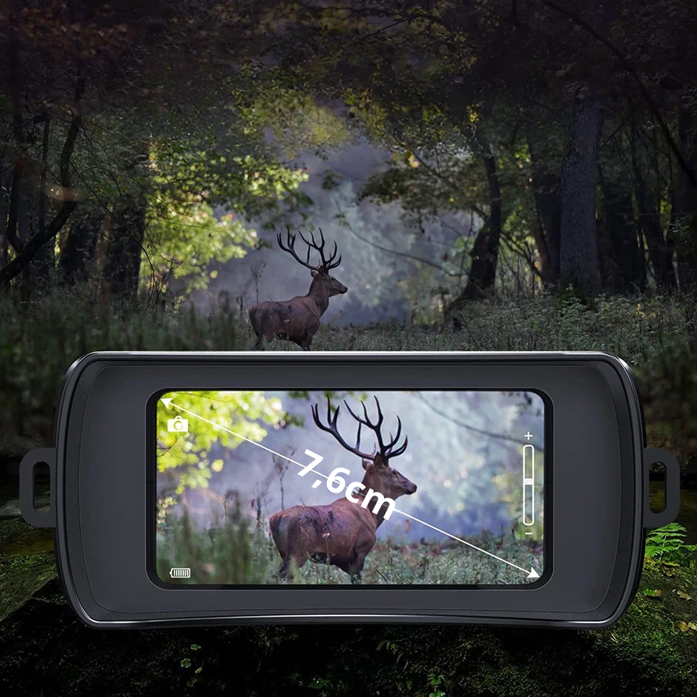 Noctura X10 – Jumelles, lunettes et caméra vision nocturne HD longue portée pour voir dans le noir absolu
