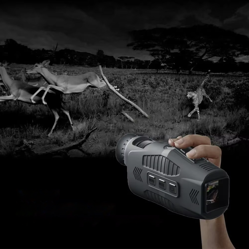 Night-Vision Falcon R11 – Jumelles, lunettes et caméra vision nocturne HD 1080P avec zoom 5× et infrarouge adaptatif