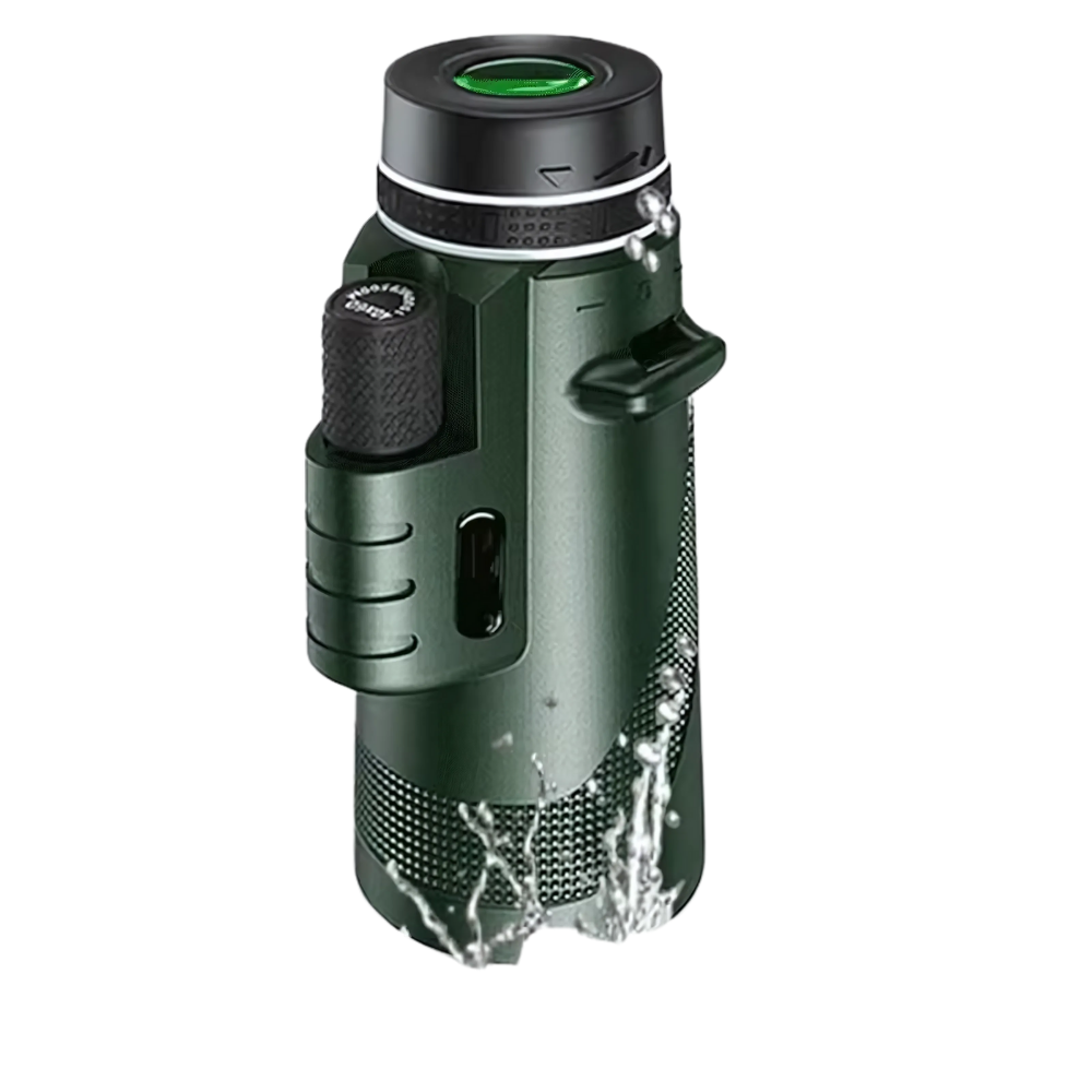 Aigle Nomade 80×100 – Longue-vue monoculaire HD pour observation à longue distance et usage nomade