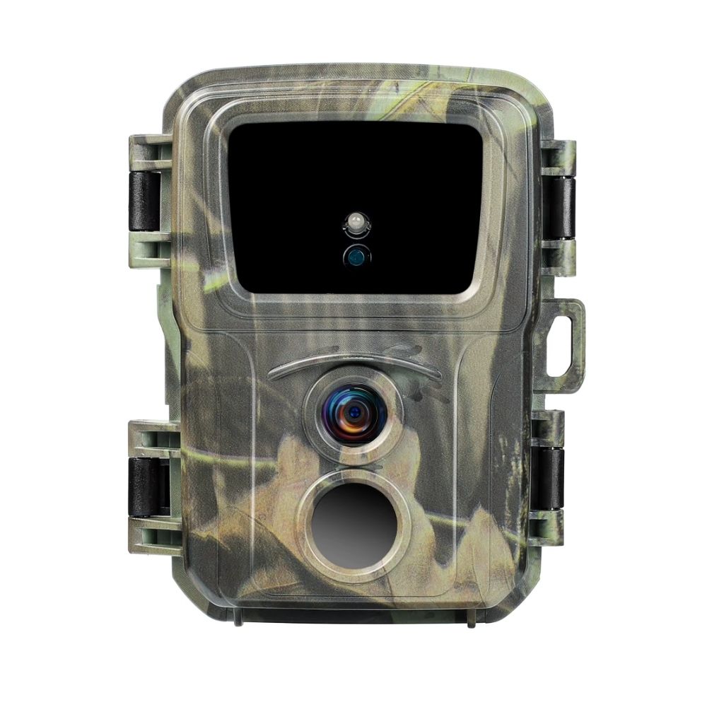 NaturaScope MiniCam Stealth – Caméra de chasse HD 20MP & piège photo ultra-compact avec vision nocturne et autonomie XXL