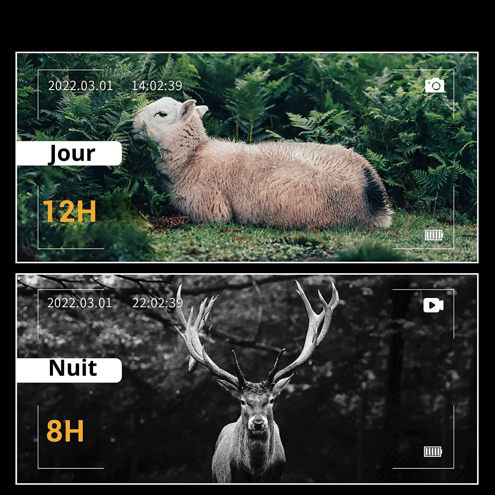 Noctura X10 – Jumelles, lunettes et caméra vision nocturne HD longue portée pour voir dans le noir absolu