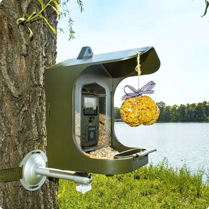 NaturaScope WildNest™ – Mangeoire avec caméra autonome et détection instantanée des oiseaux