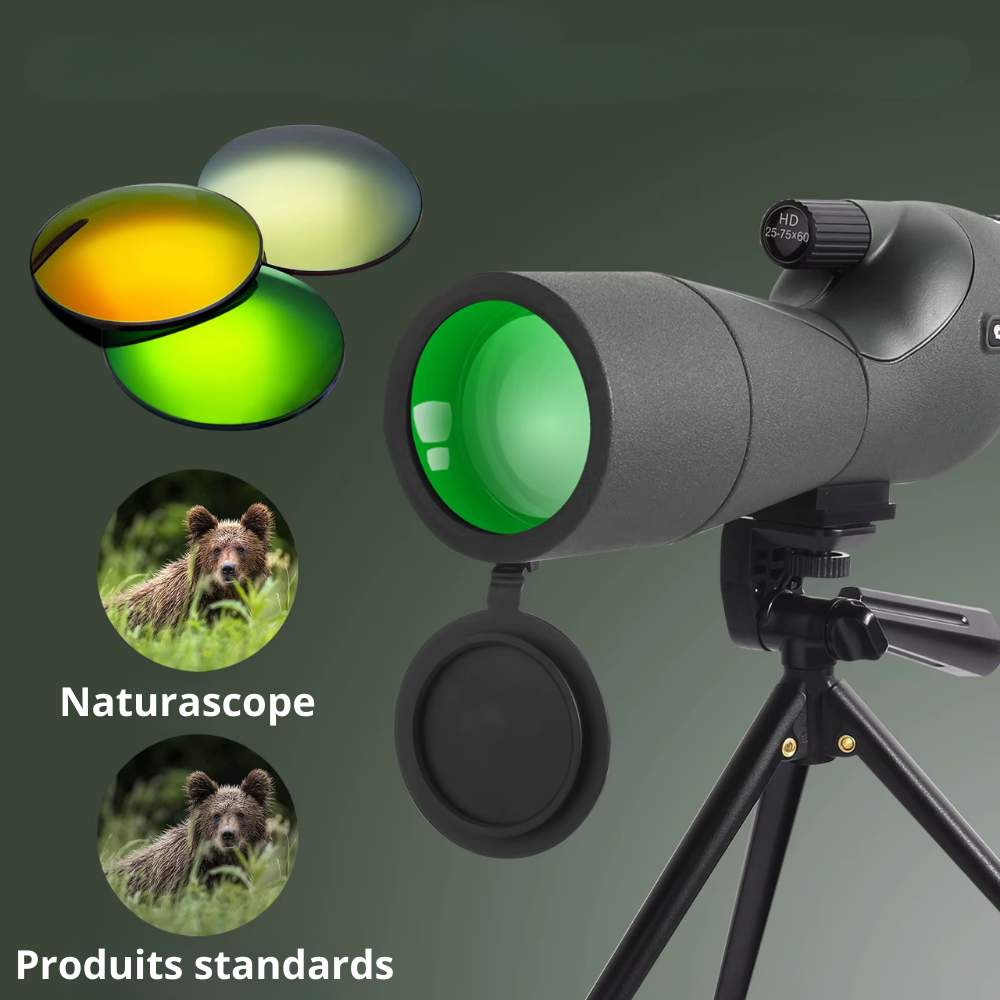 LynxScope™ LX60 Pro – Longue-vue HD 60 mm ultra lumineuse pour observation claire en toutes conditions