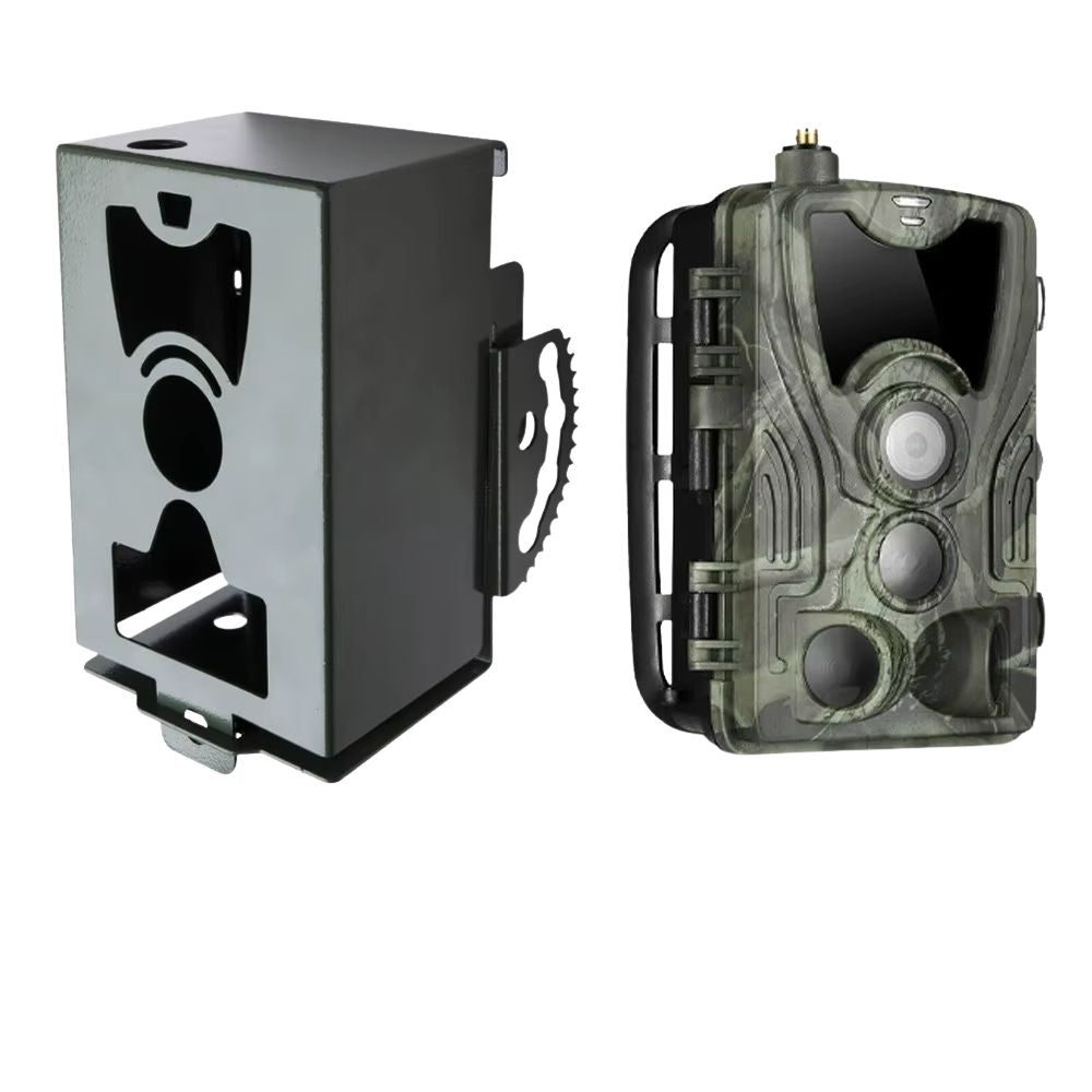 NaturaScope Coffret de Sécurité Métallique pour Caméra - Protection renforcée anti-vol & intempéries