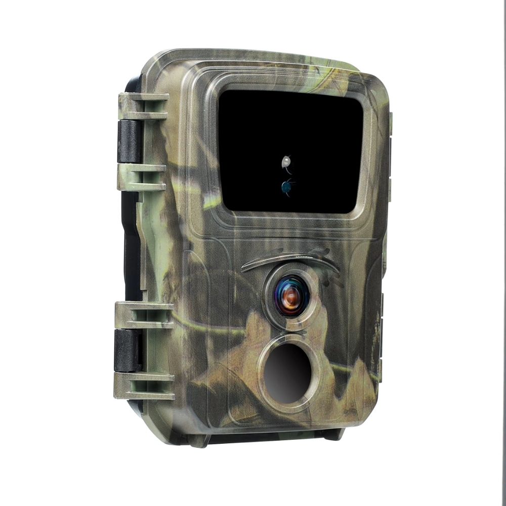 NaturaScope MiniCam Stealth – Caméra de chasse HD 20MP & piège photo ultra-compact avec vision nocturne et autonomie XXL
