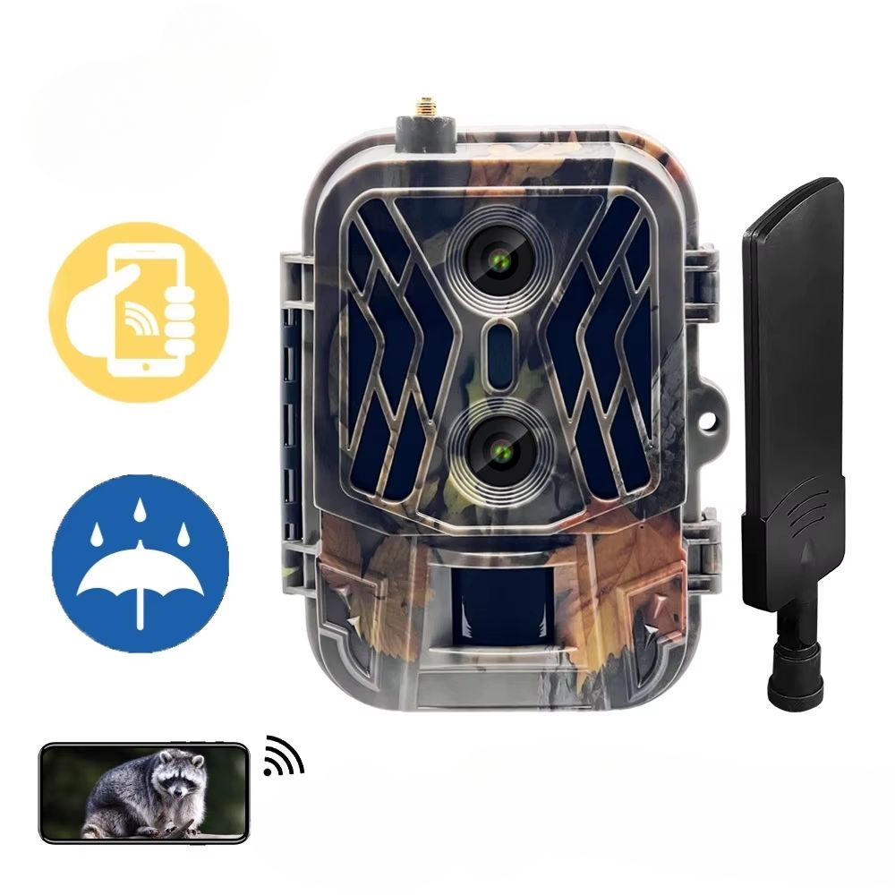 NaturaScope Pathfinder – Caméra de chasse 4G & piège photo 36MP 4K avec vision nocturne et contrôle via appli