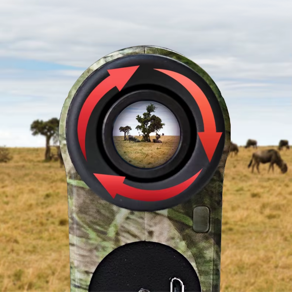 HunterScope X1000™ – Longue-vue HD 20×–60× avec télémètre intégré pour tir sportif et repérage longue distance