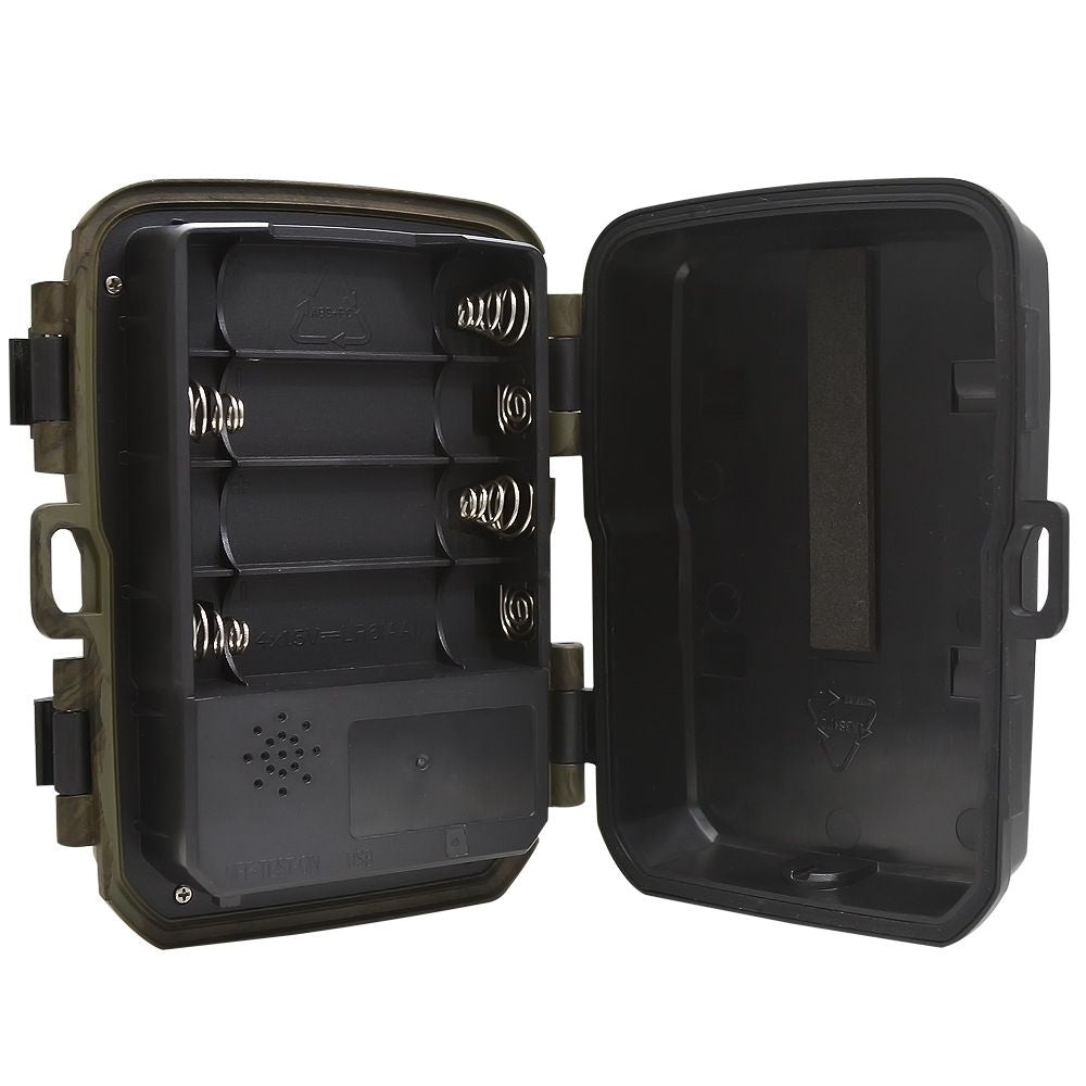 NaturaScope MiniCam Stealth – Caméra de chasse HD 20MP & piège photo ultra-compact avec vision nocturne et autonomie XXL