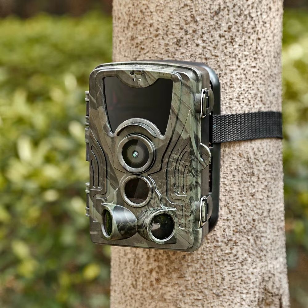 NaturaScope Frontier – Caméra de chasse HD 1080P & piège photo 20MP étanche IP65 avec vision nocturne et déclenchement rapide