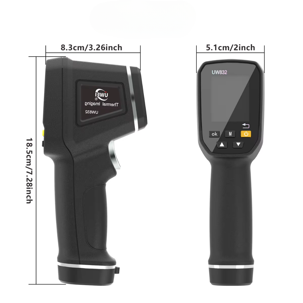 NaturaScope UW832 – Caméra thermique compacte & portable avec affichage multivision précis