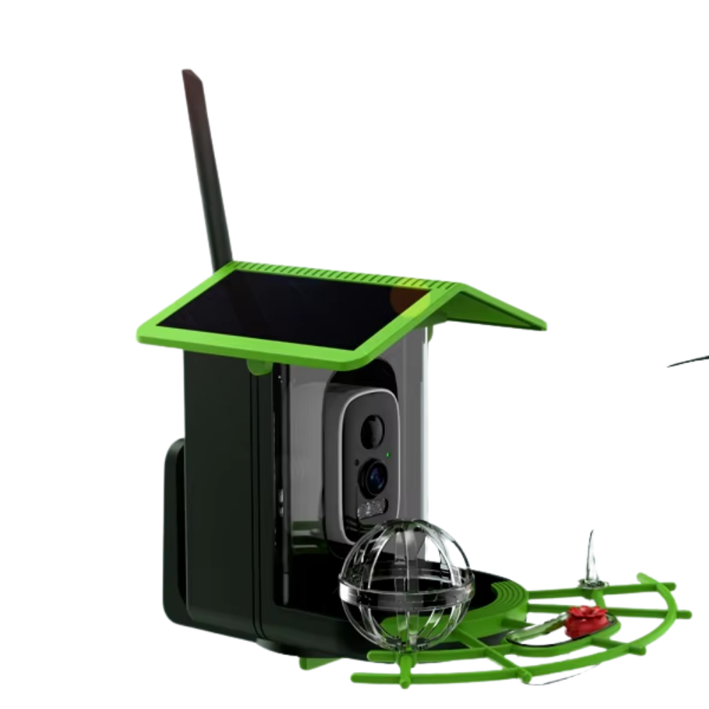 NaturaScope VisionAir™ – Mangeoire connectée HD avec caméra et reconnaissance intelligente des oiseaux