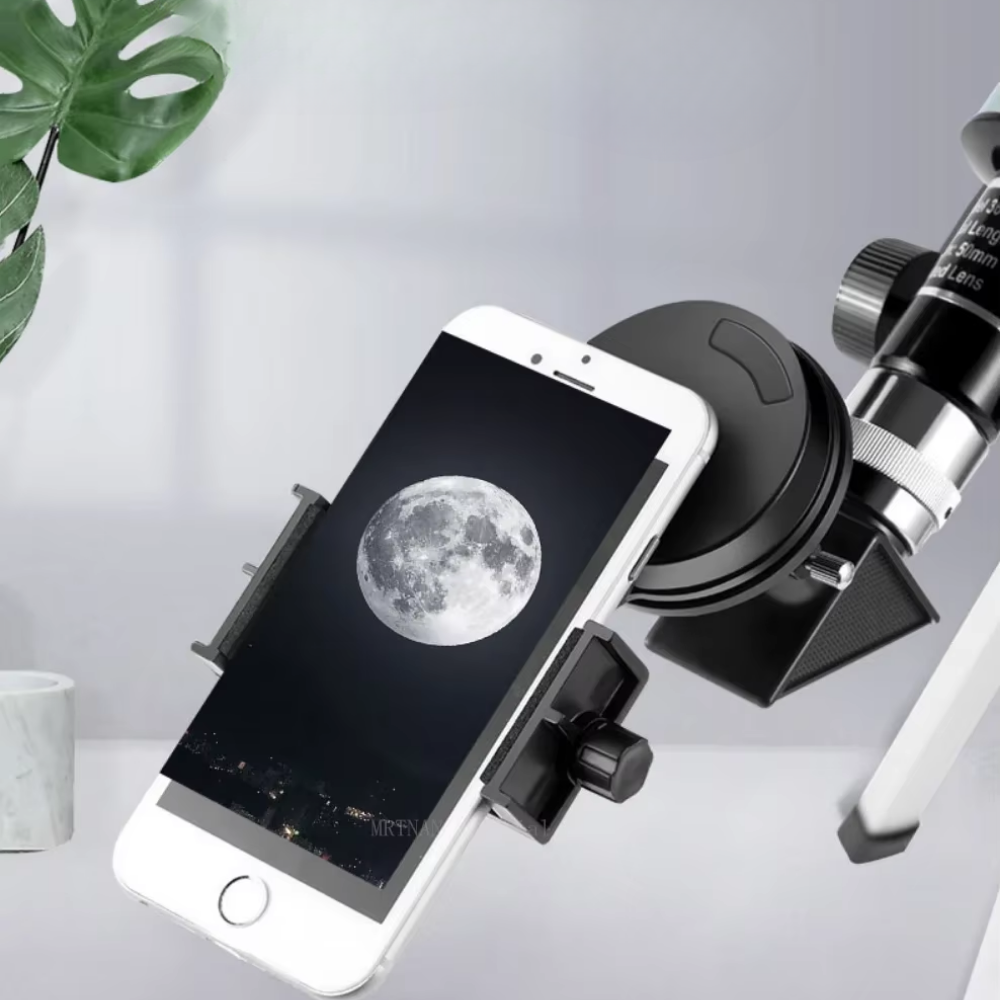 Astrolia 70 – Télescope éducatif 70mm avec trépied stable et adaptateur smartphone