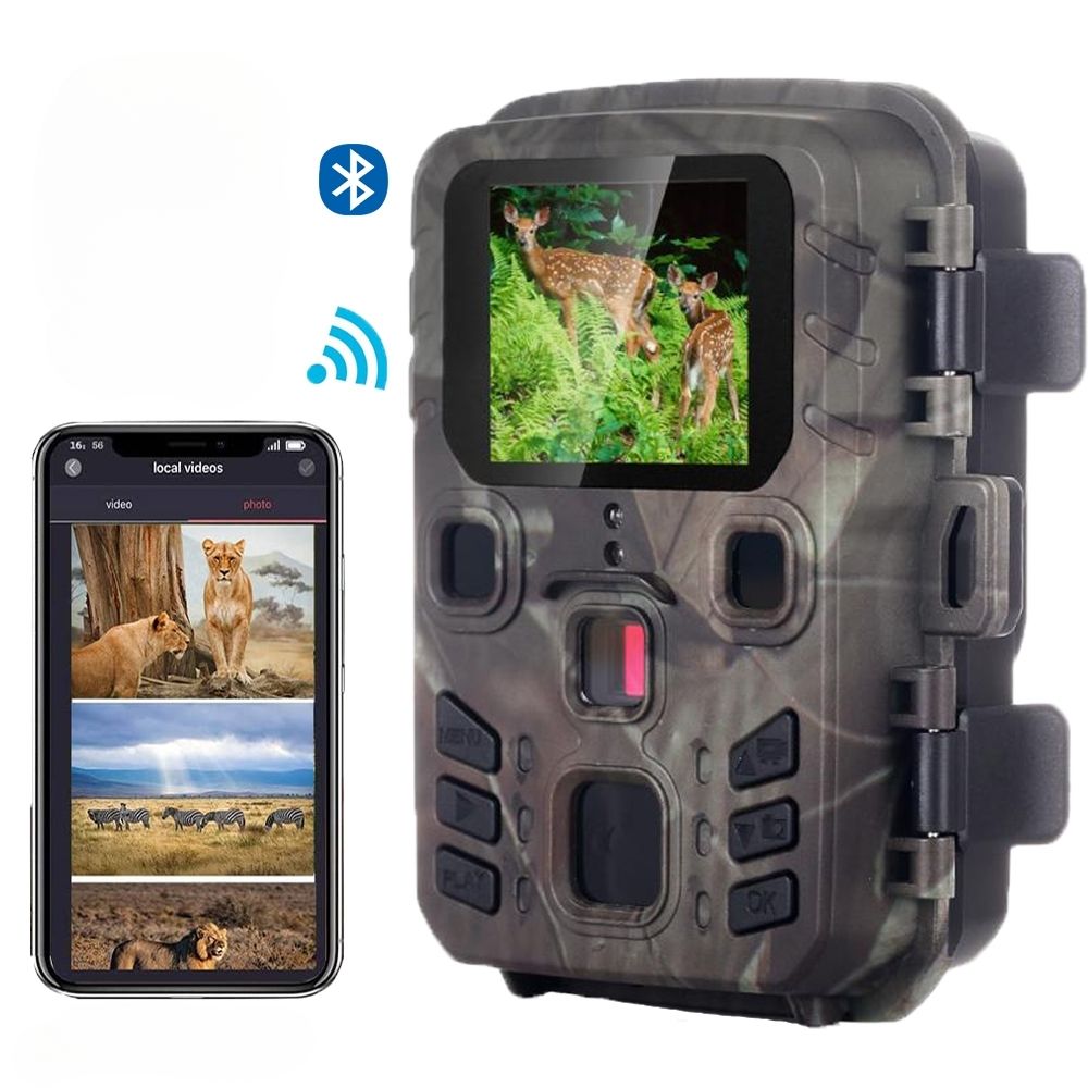 NaturaScope ScoutView – Caméra de chasse autonome HD 1080P & piège photo avec vision nocturne invisible