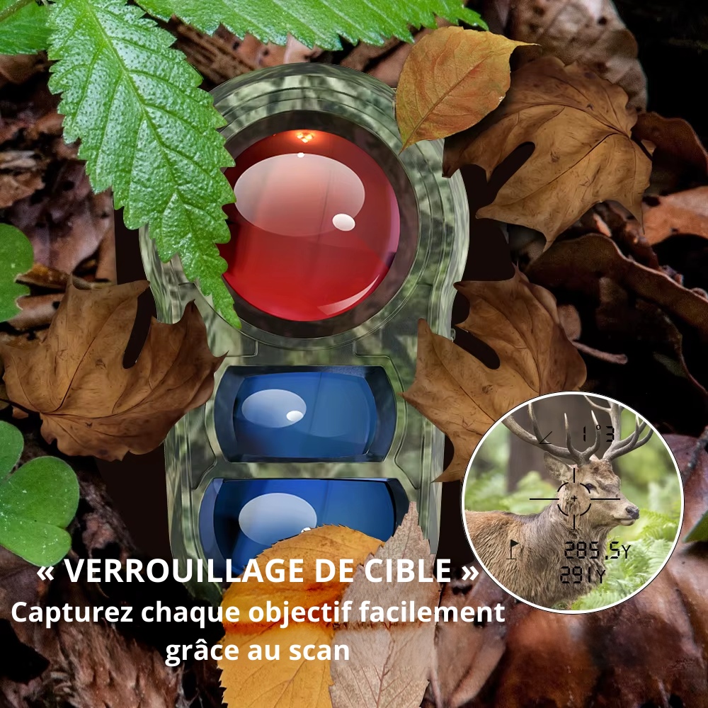 HunterScope X1000™ – Longue-vue HD 20×–60× avec télémètre intégré pour tir sportif et repérage longue distance