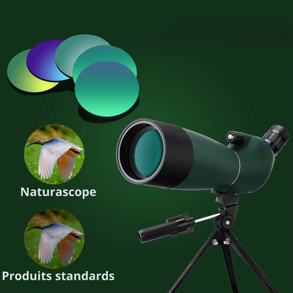 EagleSight 70 – Longue-vue grand angle 25×–75× HD pour observation précise à très longue distance