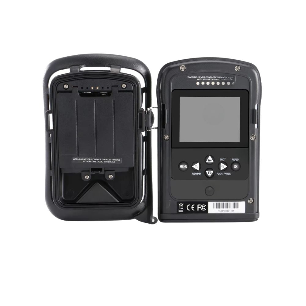 NaturaScope EcoTrailView – Caméra de chasse HD 1080P & piège photo grand angle IP66