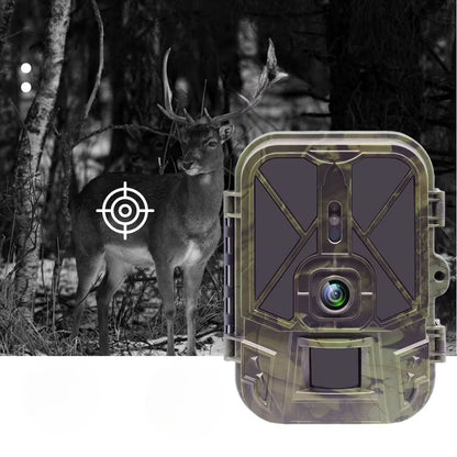 NaturaScope Tracker 4K – Caméra de chasse & piège photo WiFi rechargeable avec vision nocturne infrarouge et détection PIR 120°