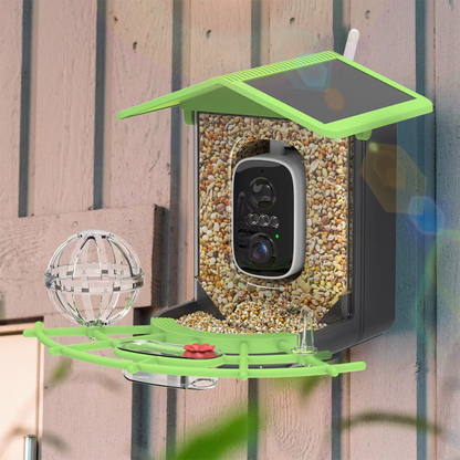 NaturaScope VisionAir™ – Mangeoire connectée HD avec caméra et reconnaissance intelligente des oiseaux