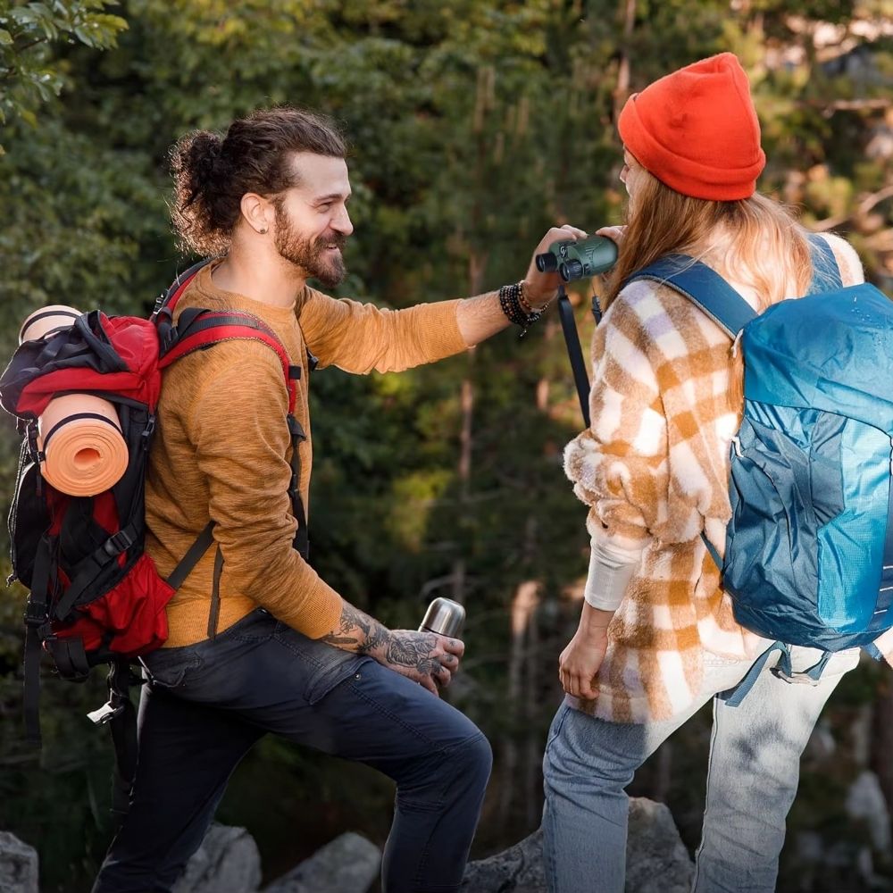 TRAILHAWK™ – Jumelles compactes puissantes 20x25 HD pour randonnée, voyage et observation précise en pleine nature