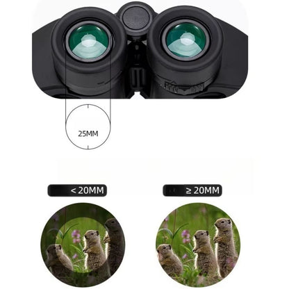 TRAILHAWK™ – Jumelles compactes puissantes 20x25 HD pour randonnée, voyage et observation précise en pleine nature