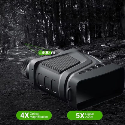 NoctuX 300 – Jumelles, lunettes et caméra vision nocturne HD pour percer l’obscurité à 300 mètres