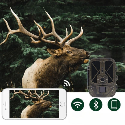NaturaScope Tracker 4K – Caméra de chasse & piège photo WiFi rechargeable avec vision nocturne infrarouge et détection PIR 120°