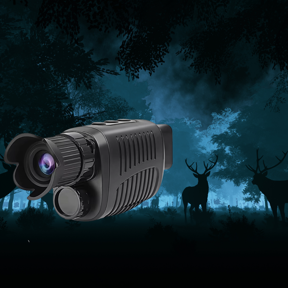 PredaVision™ – Lunettes, monoculaire et caméra à vision nocturne HD pour observation discrète dans le noir