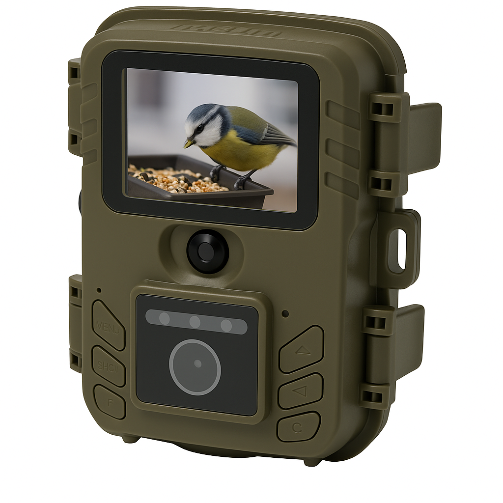 NaturaScope WildNest – Mangeoire avec caméra autonome et détection instantanée des oiseaux