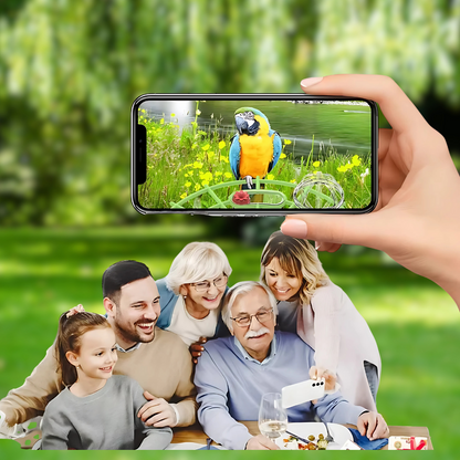 NaturaScope VisionAir™ – Mangeoire connectée HD avec caméra et reconnaissance intelligente des oiseaux