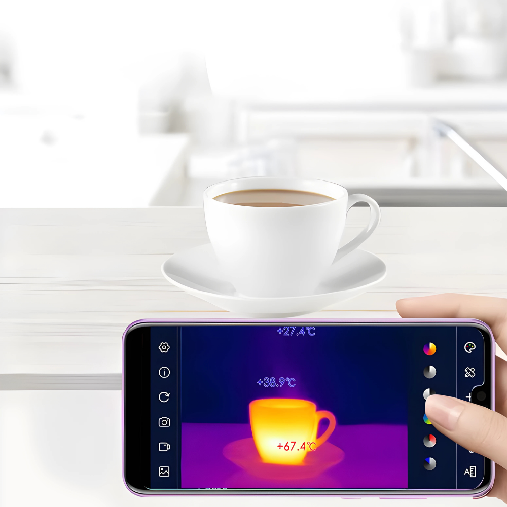 NaturaScope T7 Android – Caméra thermique pour smartphone avec vision infrarouge précise