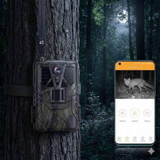 NaturaScope Sentinel 4G – Caméra de chasse 4G & piège photo Ultra HD 4K avec vision nocturne
